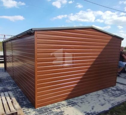  Blechgarage 4x6m Carport und Garage Garage nach Maß GP213 