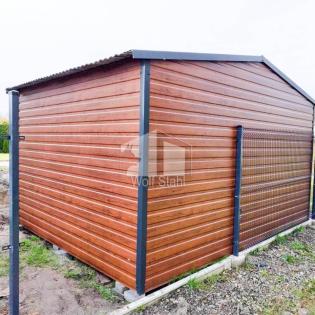  Gartenhaus 5x3m Werkzeugschuppen Holzoptik Hohe Qualität ID430 