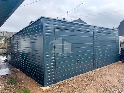  Blechgarage 7x6m  Doppelgarage Werkzeugschuppen Metallgarage  Günstige Preise G