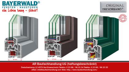 BAYERWALD - Fenster und Haustüren mit Tresorband