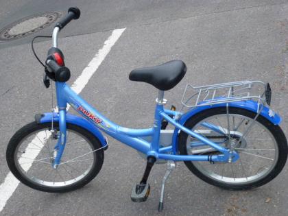 (126) PUKY 18 Zoll Rücktrittsbremse tiefer Einstieg mit Kettenschutz