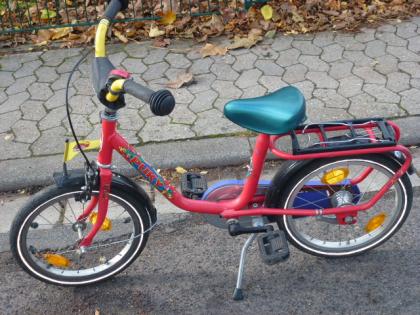 (163) PUKY 16 Zoll Rücktrittsbremse tiefer Einstieg qualität