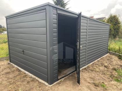 Blechgarage 3x5m Metallgarage Fertiggarage Schnelle Lieferung GP229 
