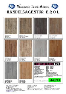 Vinyl Design Boden DREAM CLICK LVT CANYON OAK  GREY 068