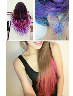 36 Farben Hair Chalk Haarkreide non-toxic Hair Soft Pastels