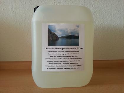 5 Liter Spezial Ultraschallreiniger Konzentrat Brillen, Münzen und Schmuck