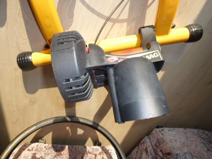 (58) Rollentrainer für Fahrrad 5 Gang Made in Italy ELITE mit Mantel