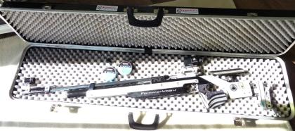 Pressluftgewehr Feinwerkbau 700 Alu, mit viel sinnvollen Zubehör 