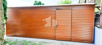  Blechgarage 3,5x6m Schwingtor  Transport + Aufbau gratis ID99 
