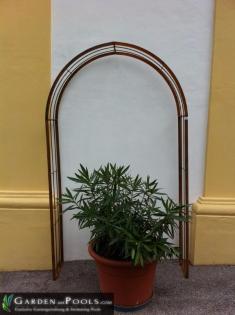 Metall Rosenbogen Pergola Gartenbogen Torbogen Rankgitter Rosensäule