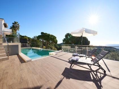 TOP Spanien Ferienhaus Costa Brava privater Pool und Meerblick mieten