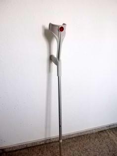 Unterarm-Stützkrücken,Reflektor im Griff, 10-fach verstellbar