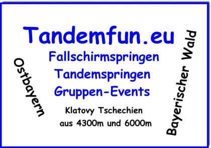 Die Geschenkidee! Fallschirmspringen nähe München, Regensburg, Nürnberg
