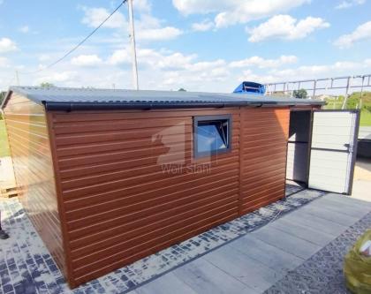  Blechgarage 4x6m Carport und Garage Garage nach Maß GP213 