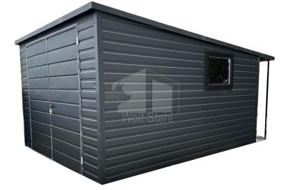 Blechgarage 3x5m Metallgarage Fertiggarage Werkzeugschuppen Gartenhaus Individue