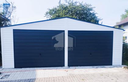 Blechgarage 7x6m  Stahlgarage Doppelgarage Garagen direkt vom Hersteller GP196 