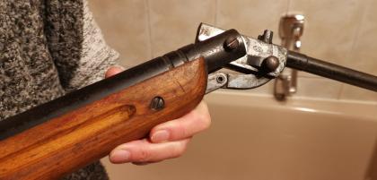 Luftgewehr Knicker aus DDR Produktion von ca.1958