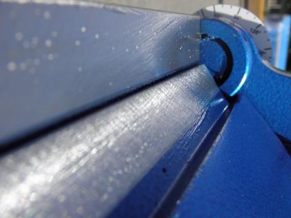 Abkantbank 1400/2,0 Kantbank Schwenkbiegemaschine Biegemaschine Rollenschere Han