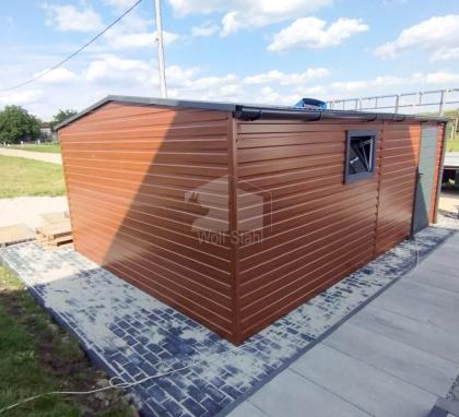  Blechgarage 4x6m Carport und Garage Garage nach Maß GP213 