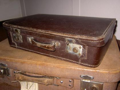 Lederkoffer aus der  GUTEN   ALTEN   ZEIT für Liebhaber und Sammler oder Oldtime