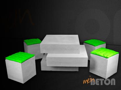 Couchtisch aus Beton, Betontisch, Loungetisch aus Beton, Tisch aus Beton, Betonm