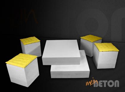 Couchtisch aus Beton, Betontisch, Loungetisch aus Beton, Tisch aus Beton, Betonm