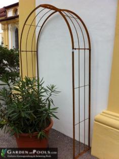 Metall Rosenbogen Pergola Gartenbogen Torbogen Rankgitter Rosensäule