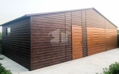 Blechgarage 10x5m Stahlgarage Doppelgarage Garage nach Maß Hohe Qualität GP144