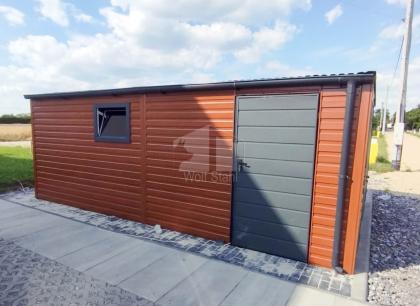  Blechgarage 4x6m Carport und Garage Garage nach Maß GP213 