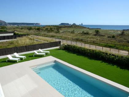 ❤️ Spanien Costa Brava am Strand, exklusives Ferienhaus privater Pool mieten ❤️