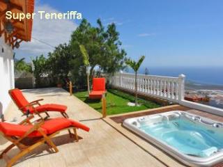Urlaub auf Teneriffa Ferienhaus Pascale mit Whirlpool und Meerblick 