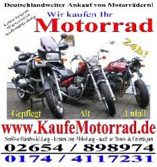 Bundesweiter Motorradankauf - alle Marken und Modelle