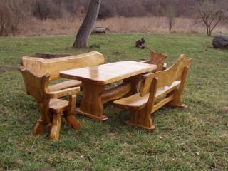 Tische, Stühle, Bänke aus echtem Massivholz vom Hersteller! 