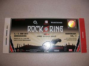 Wunderbares Rock am Ring Hardcover-Ticket 2021 zu verkaufen