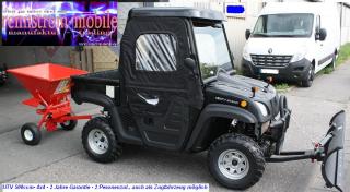 UTV 500 mit 4x4 Antrieb und komplettem Winterpaket, auch Finanzierung über blue-