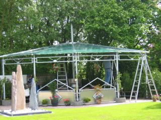 Sonnensegel aus PVC Planenuch