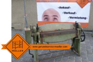Kantbank,Bauabkantbank, Kantbank, Blechbiegemaschine