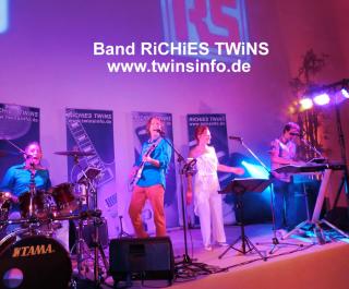 Band RiCHiES TWiNS - Partyband Hochzeitsband Liveband Showband Coverband Hochzei