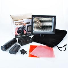 LED Videoleuchte dimmbar Licht panel 187LEDs 1250lux