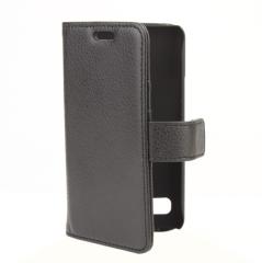 Sony Xperia E1 Hülle Leder Cover Case