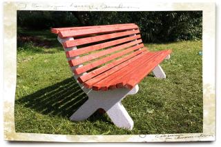 Gartenbank Bausatz 