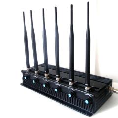 Jammer Störsender Handy sechs Antennen