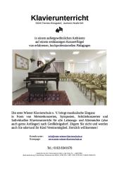 Erste Wiener Klavierschule macht Sie glücklich mit Musik