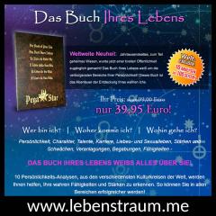 Das Buch Ihres Lebens - 10 verschiedene Persönlichkeitsanalysen