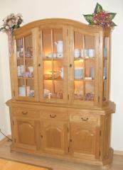 Schöne Esszimmer Vitrine eiche hell