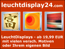 LeuchtDisplays - ab 19,99 EUR