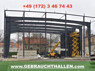 Kaufe und demontiere Stahlbauhallen Stahlhallen aus Abbruch/ Abriss / Rückbau