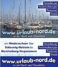 Ferienunterkünfte im Norden
