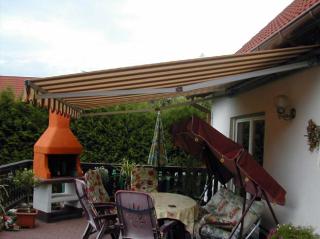 Gelenkarmmarkise- Aluminium