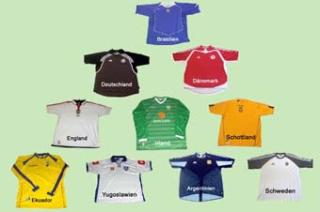 Internationale Fussballtrikots